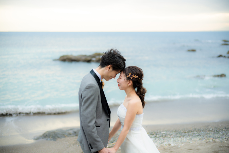 おでこコツン♪