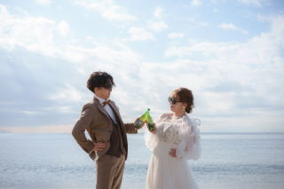 洋装&times;ロケーション