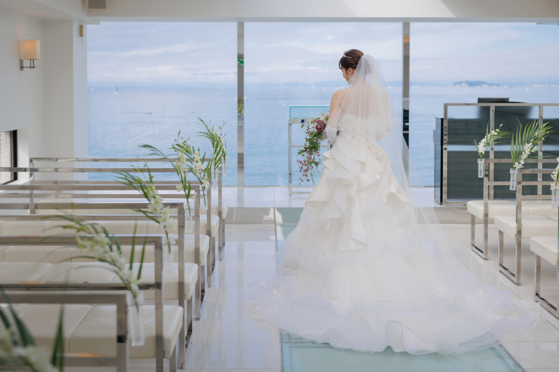 新婦ソロが放つ清らかな存在感