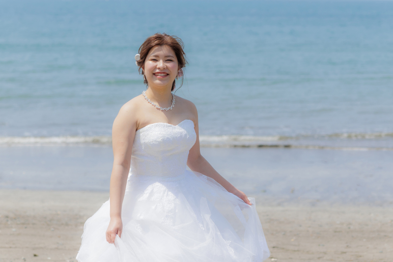 ソロショット　ー新婦様ー