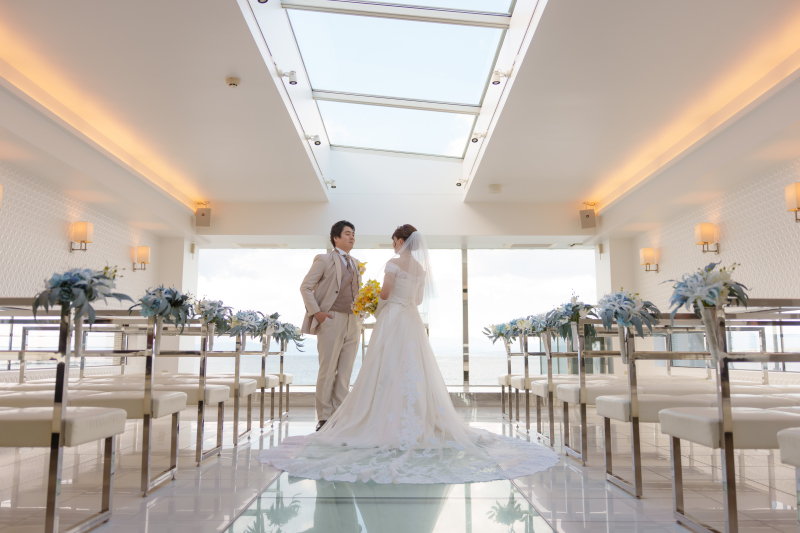 海と光に包まれて