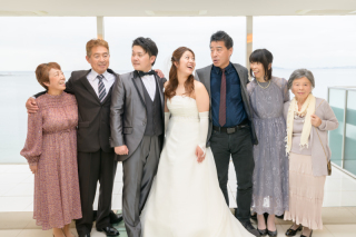 挙式×ファミリーフォト
