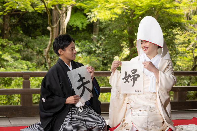 白無垢×ロケーション