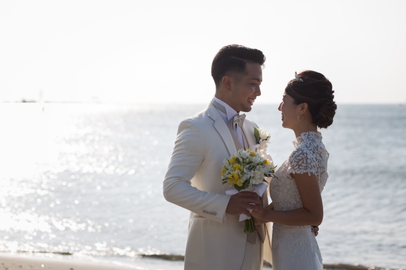 午後の日差し×森戸海岸