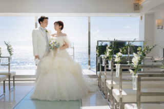 洋装×チャペル、ロケーション