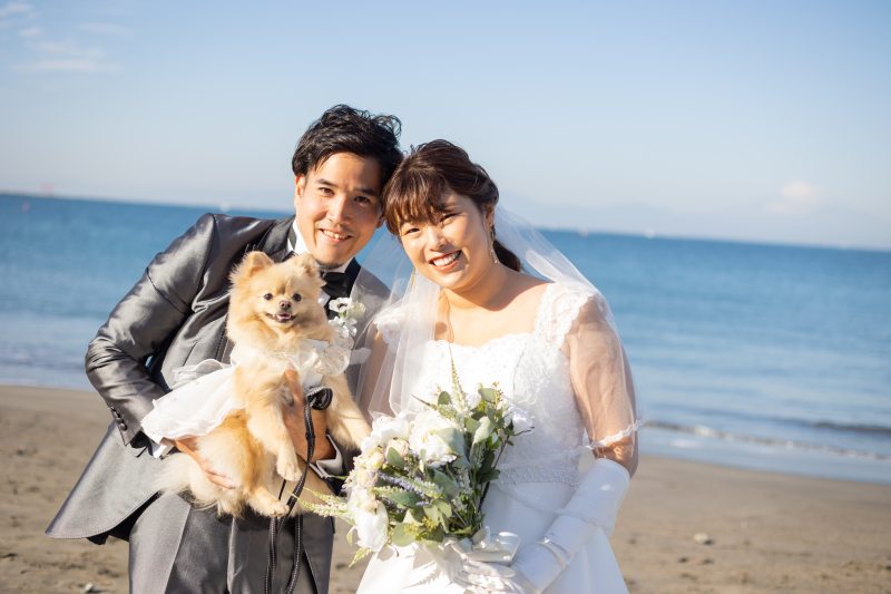 おふたりの愛犬と