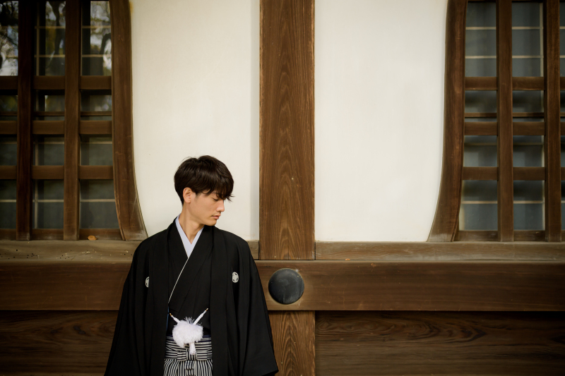 ソロショット　ー新郎様ー