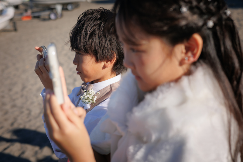 見守るまなざし