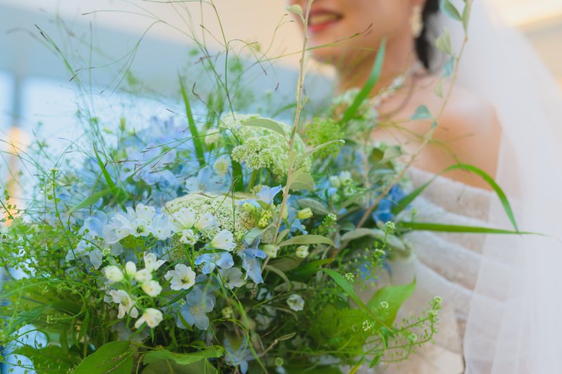 ブーケが描く彩り