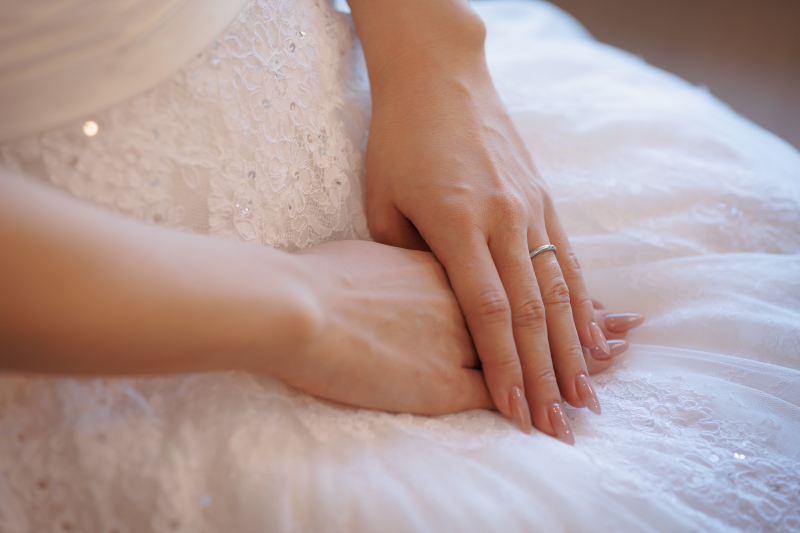 手元に宿る緊張感