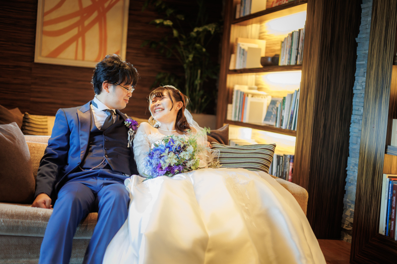 おふたりのリビングのような空間