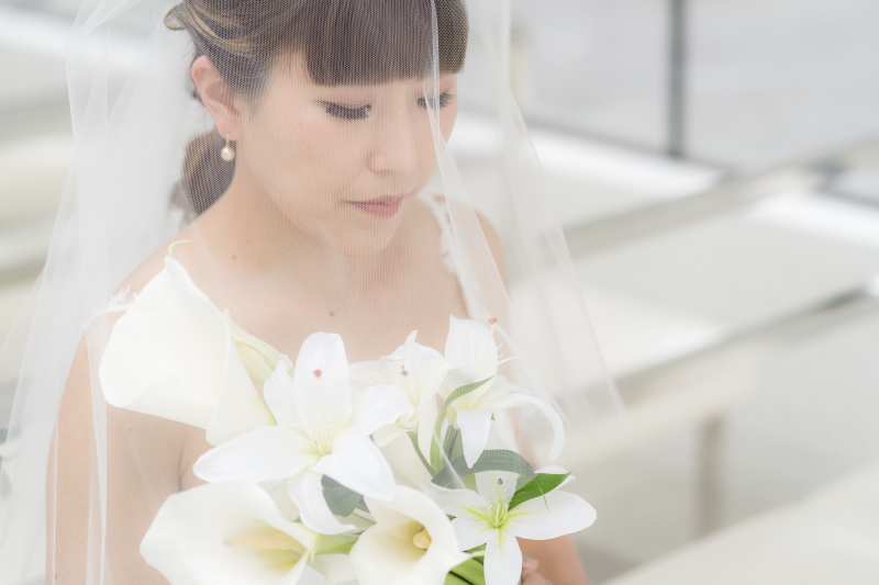 ヴェールを使って