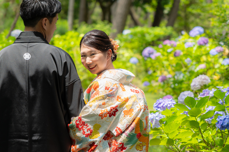 振り向きショット