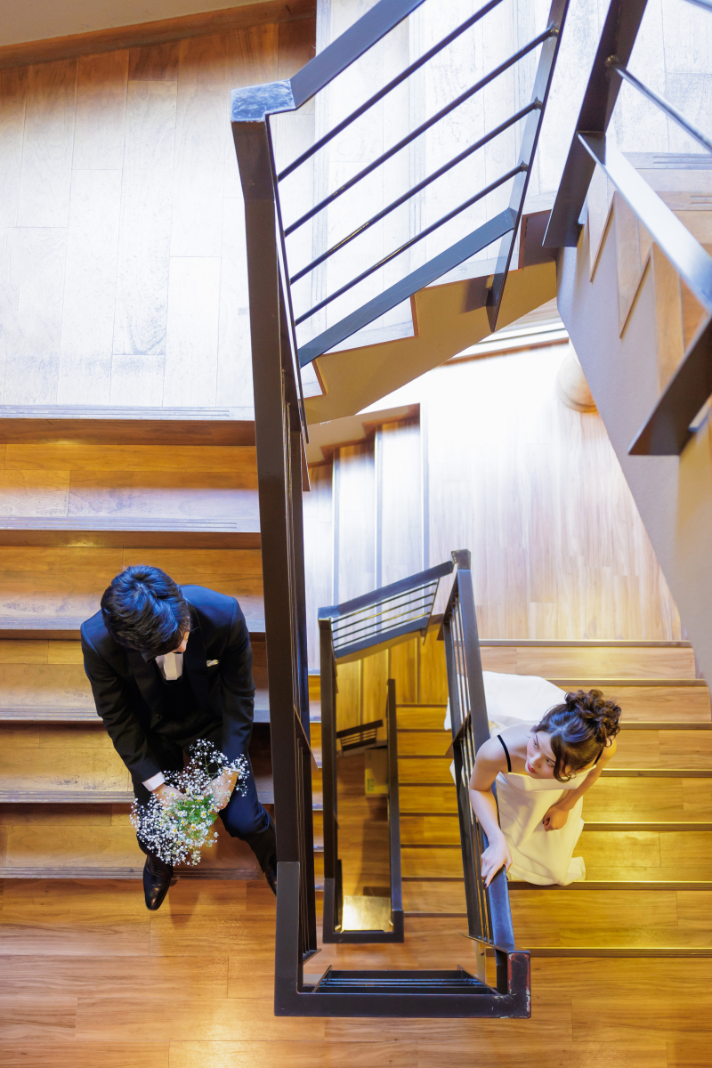 階段ショット！