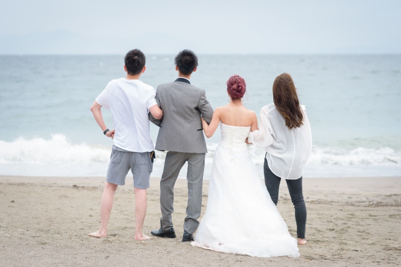 大切な人達に見守られながら