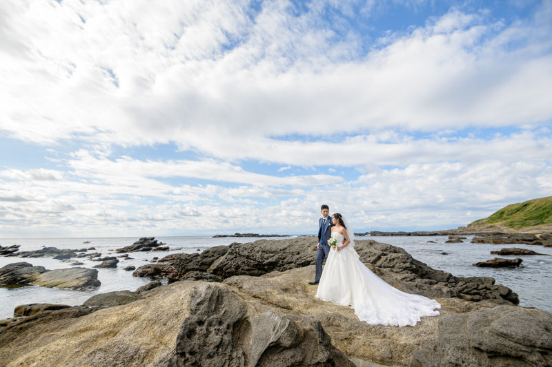 広大な景色の中で