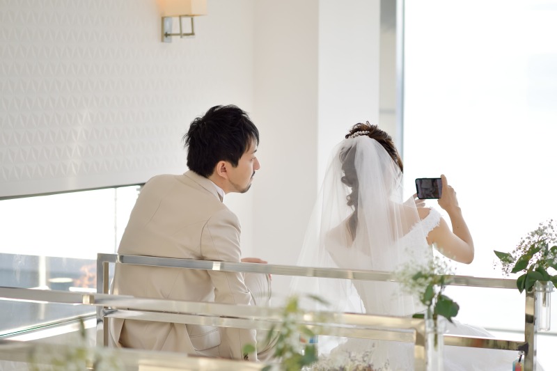 チャペル内でのオフショット