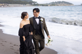 洋装×ロケーション