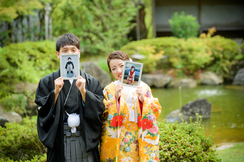 七五三の写真と共に