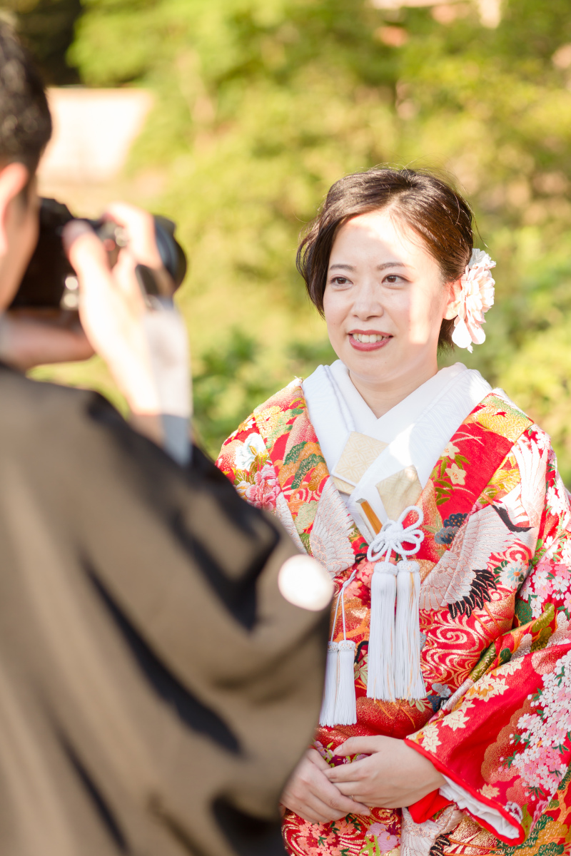 カメラマンはご新郎！