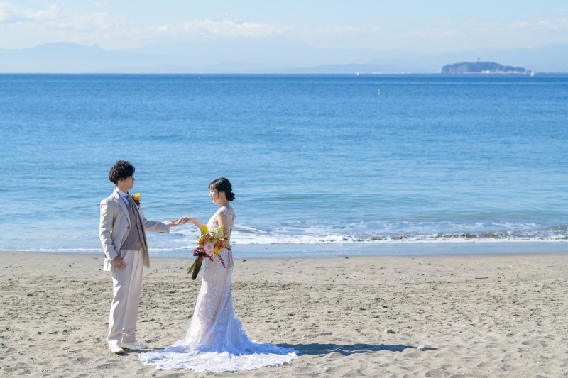 洋装×海岸&館内撮影