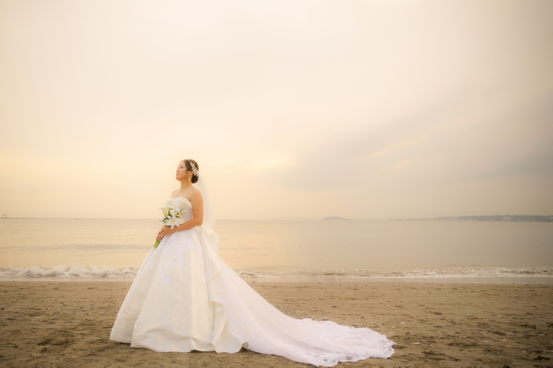 記念日の空の下で