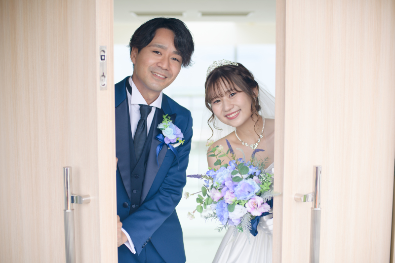 笑顔が映える幸せショット