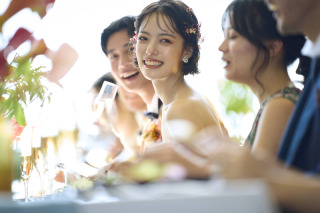 撮影後は同じ館内のレストランで会食が叶います