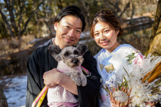 ペットとの撮影