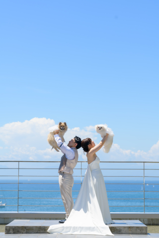 STYLE＋横浜・葉山_たいせつなペットとのフォトウェディング
