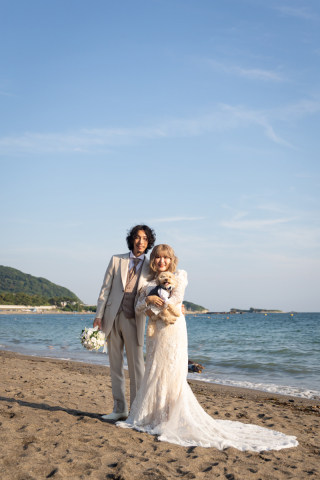 STYLE+横浜・葉山_ペットとのウェディングフォト
