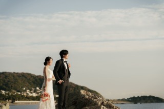 STYLE＋横浜・葉山_岩礁ロケーション（一色海岸）