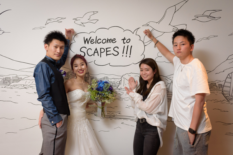 ご家族やご友人も一緒に撮影可能です！