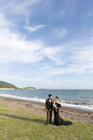 STYLE＋横浜・葉山_岩礁×海岸ロケーション（一色海岸）