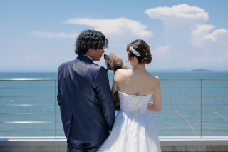 STYLE＋横浜・葉山_たいせつなペットとのフォトウェディング