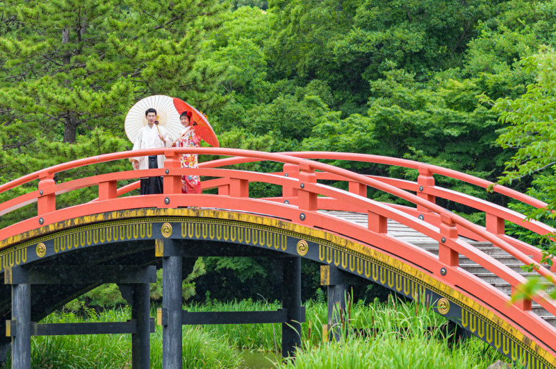 STYLE＋横浜・葉山_庭園で撮影できる