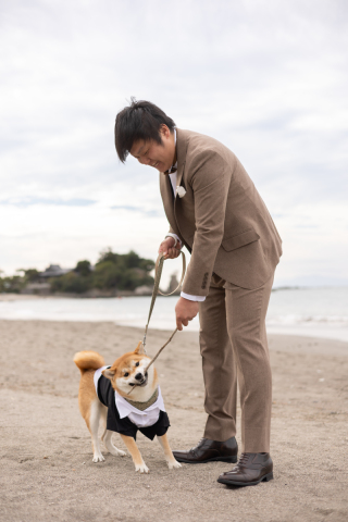 STYLE+横浜・葉山_ペットとのウェディングフォト