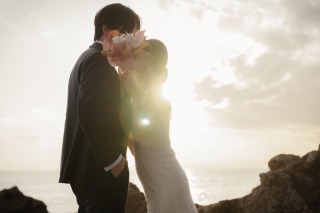 STYLE＋横浜・葉山_岩礁ロケーション（一色海岸）