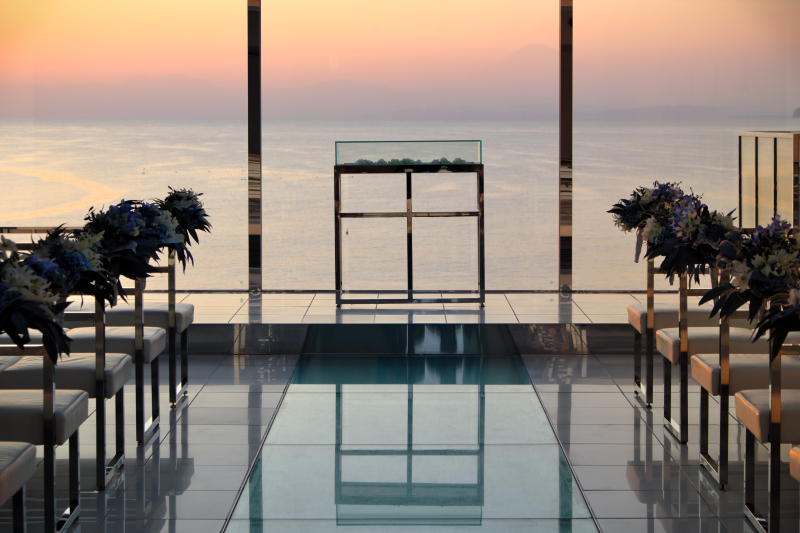 チャペルから見えるサンセット