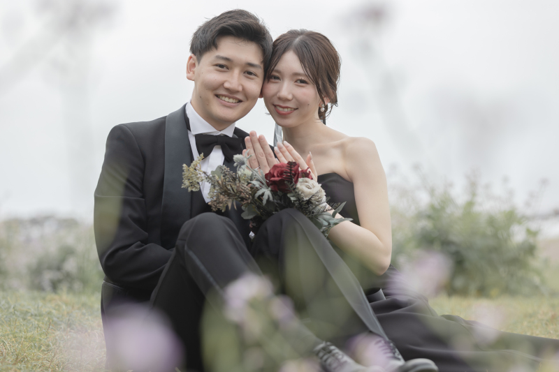 結婚式でも使用している上質な衣装