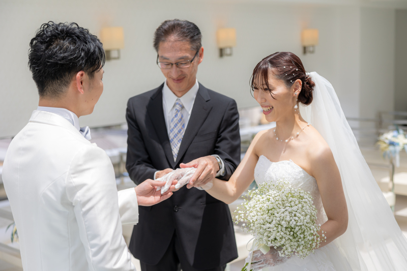 挙式のイメージショットが撮影可能！