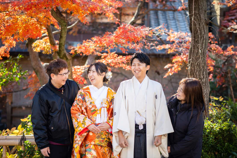 ご家族と笑いあうほっこりしたシーンもパシャリ♪