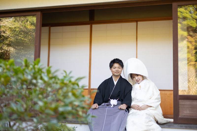 【和装ロケーションフォト】白無垢or色打掛&紋付,ヘアメイク,データ100枚,移動費、撮影申請費込