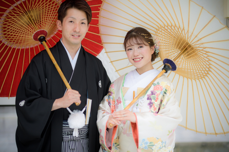 【紅葉ロケーション&チャペルフォト】白無垢or色打掛&紋付 | 150枚レタッチ《ヘアメイク・アテンド・移動費・撮影申請料込み》