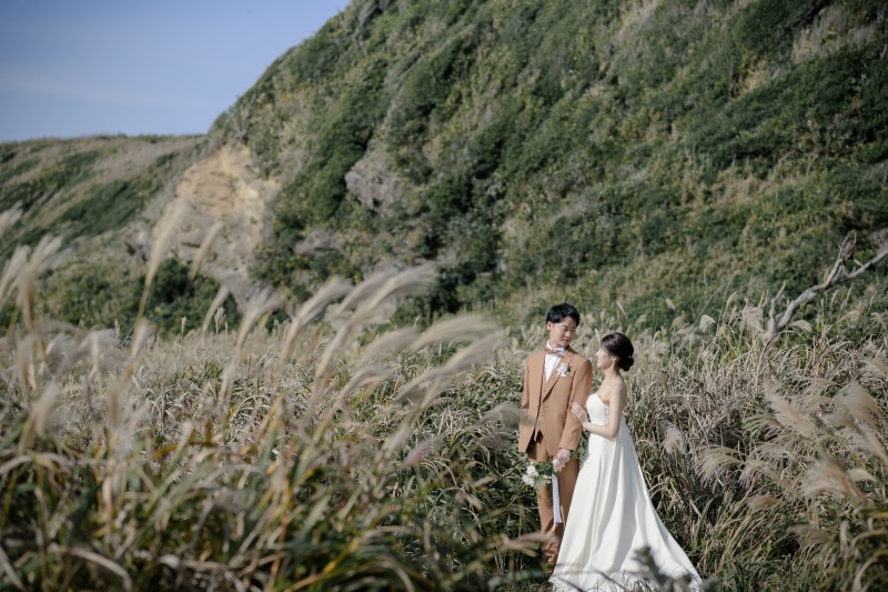 【城ヶ島公園撮影プラン】上質ウェディングドレス&times;タキシード【レタッチ済100カット以上全データ付き】ウェルカムボード付き