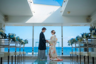 【7-9月撮影限定】《最安値オールインパッケージプラン》チャペルフォト｜新婦和装&times;紋付袴・ヘアメイク・写真データ・アテンド