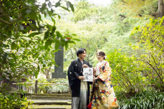 【和装ロケーションフォト】白無垢or色打掛&紋付,ヘアメイク,データ100枚,移動費、撮影申請費込