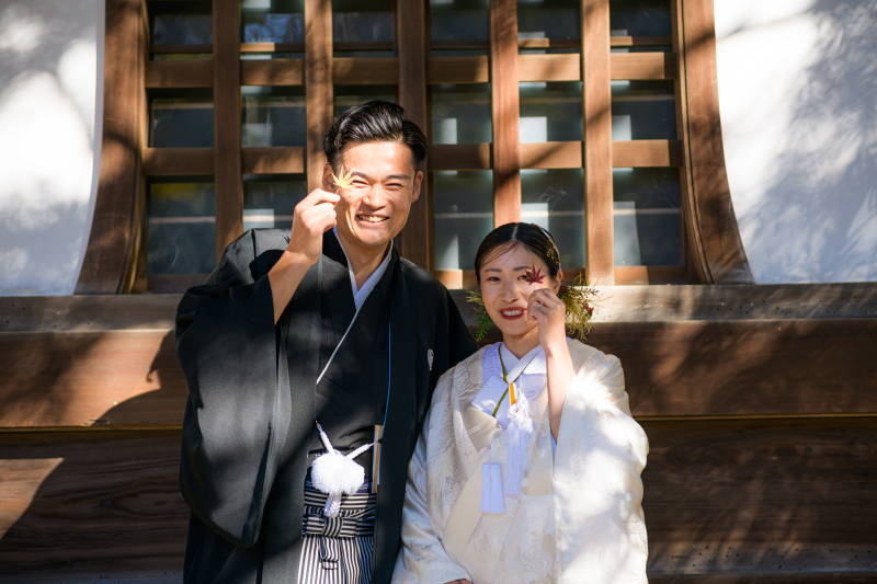 【和装ロケーションフォト】白無垢or色打掛&紋付,ヘアメイク,データ100枚,移動費、撮影申請費込