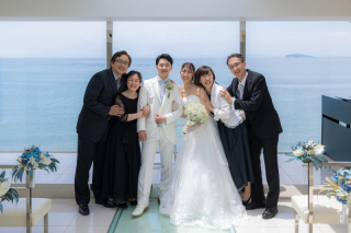 【ご家族･ご友人と一緒に｜たいせつな方と一緒に残す特別な記念日】洋装フォトウェディングプラン
