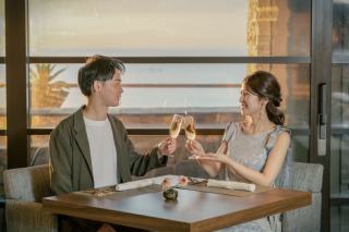 【フォト&食事付】チャペル・館内撮影+お食事プラン｜撮影後に新郎新婦2名でゆっくりとランチをしながら余韻に浸れる特別な記念日